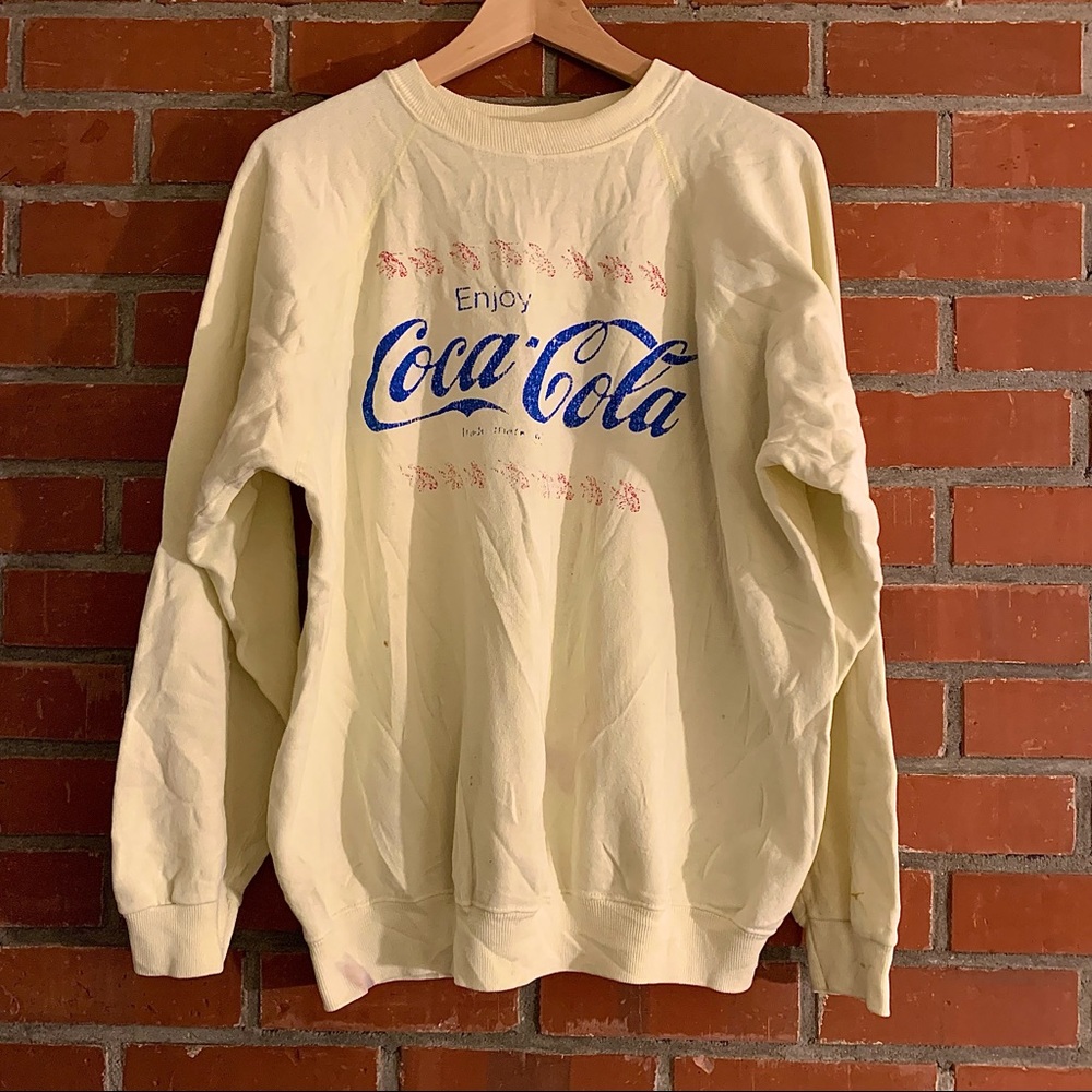 Vintage Ruined Coca-Cola Sweatshirt